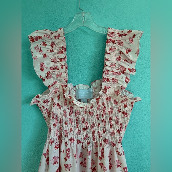 ✨NWOT Hill House The Crepe Ellie Nap Dress, Love Letters - Picture 4 of 7